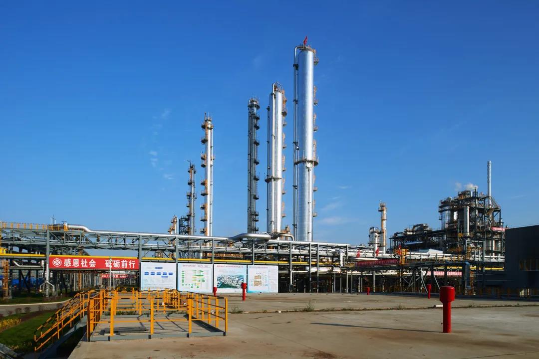 惠生工程总承包的又一MTO装置一次开车成功 惠生工程总承包的又一MTO装置一次开车成功