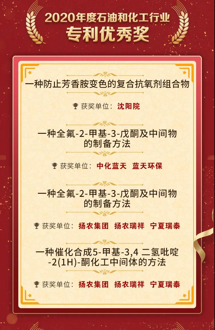 硬核实力派!化工事业部一次喜提13项科创大奖 硬核实力派!化工事业部一次喜提13项科创大奖