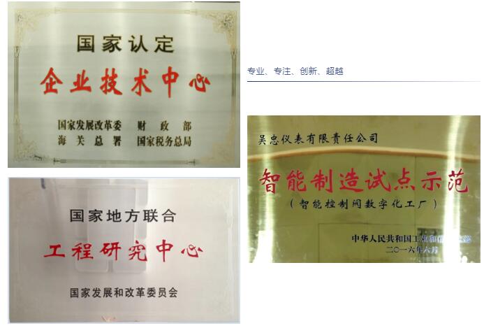 吴忠仪表——创新无止境 锻造“中国阀” 吴忠仪表——创新无止境 锻造“中国阀”