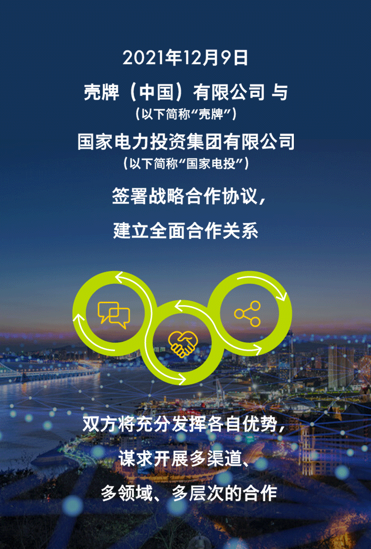 壳牌携手国家电投,开展八大领域业务合作! 壳牌携手国家电投,开展八大领域业务合作!