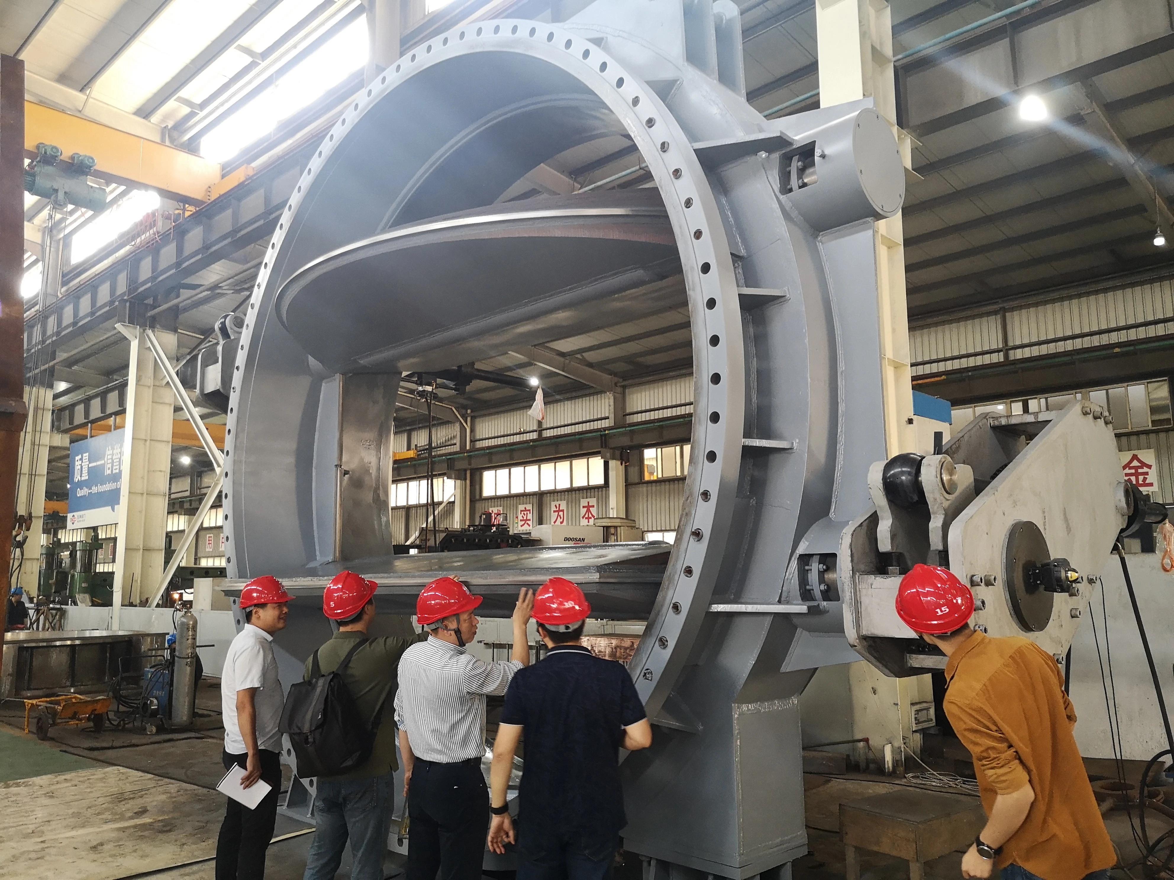 五洲阀门再创佳绩:超高压大口径NPS40 Class1500全焊接球阀、DN4500双瓣调节蝶阀同时通过国产化鉴定 五洲阀门再创佳绩:超高压大口径NPS40 Class1500全焊接球阀、DN4500双瓣调节蝶阀同时通过国产化鉴定