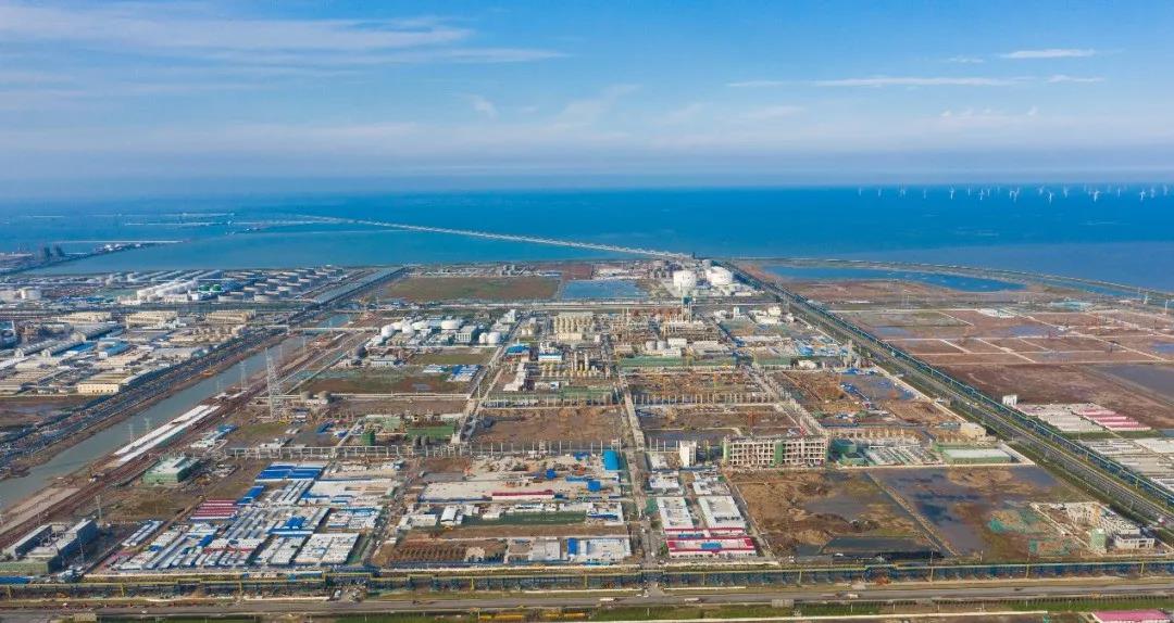 喜讯!中化国际瑞恒全产业链一期装置完成中交 喜讯!中化国际瑞恒全产业链一期装置完成中交