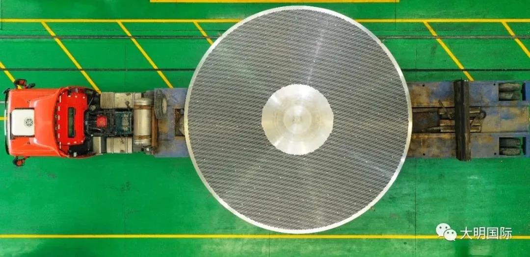 大明管板SuperTSM??超大、超厚、超重顺利完成发运 大明管板SuperTSM??超大、超厚、超重顺利完成发运