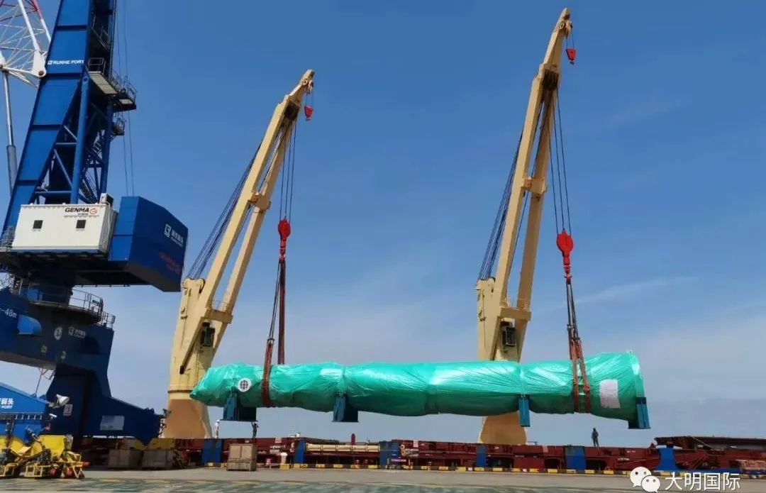 սߡعɹ6̨˫֤Daming shipped six super large towers