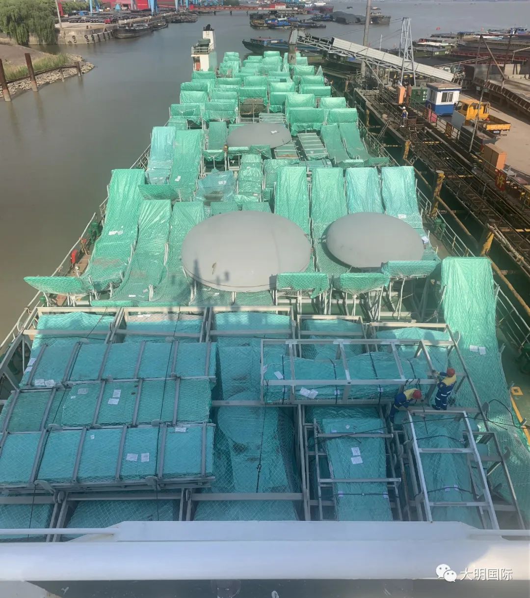 携手奋进新征程!大明重工成功发运赛鼎EPC—印尼德信焦化工程预制项目 携手奋进新征程!大明重工成功发运赛鼎EPC—印尼德信焦化工程预制项目