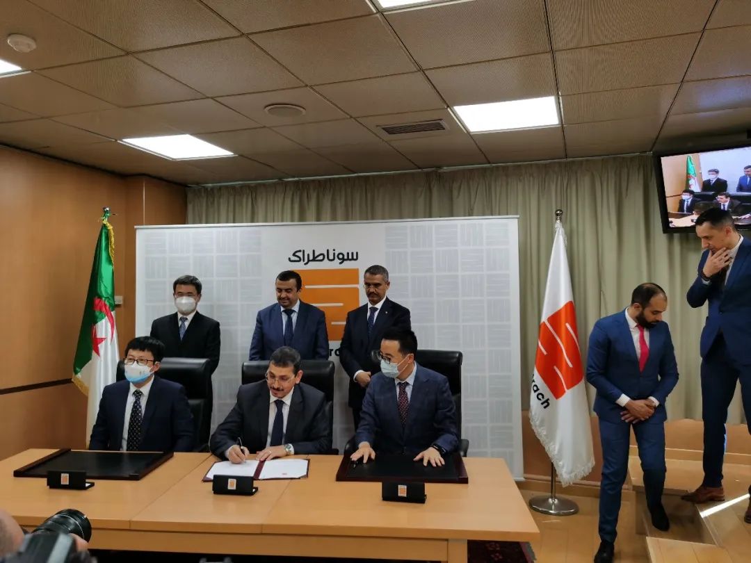 阿尔及利亚MTBE总承包项目签约 阿尔及利亚MTBE总承包项目签约