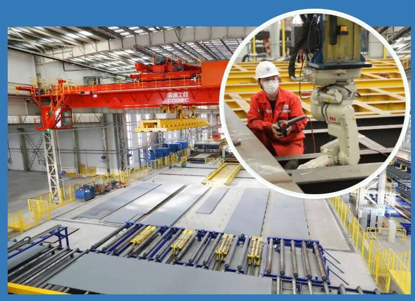 我国首个海洋油气装备制造“智能工厂”成功投产 我国首个海洋油气装备制造“智能工厂”成功投产