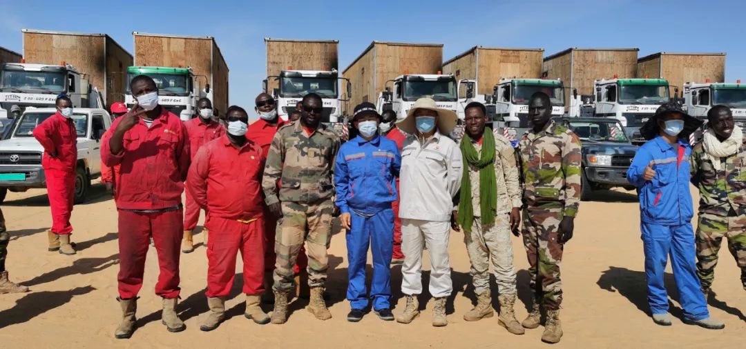 中油工程建设西非公司尼日尔油田二期发电站EP项目关键设备顺利运抵现场 中油工程建设西非公司尼日尔油田二期发电站EP项目关键设备顺利运抵现场