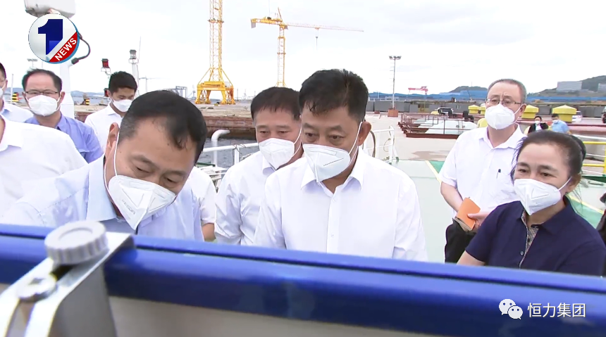 辽宁省委副书记、大连市委书记胡玉亭在恒力调研指导 辽宁省委副书记、大连市委书记胡玉亭在恒力调研指导