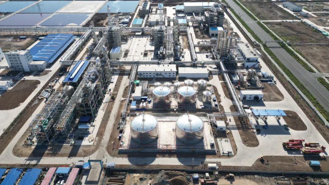 中国化学赛鼎公司EPC总承包新疆新业BDO二期项目所有设备安装完毕 中国化学赛鼎公司EPC总承包新疆新业BDO二期项目所有设备安装完毕